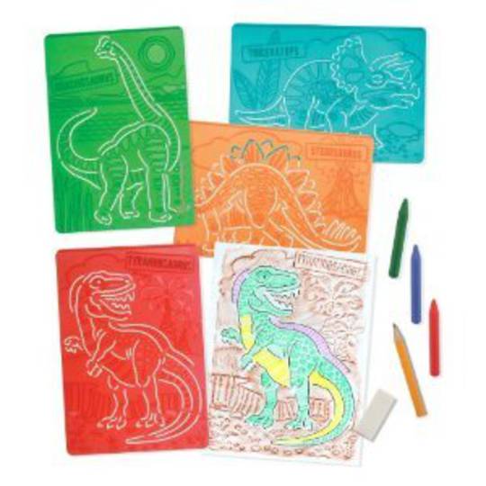 Textured Stencils - Dinosaurs